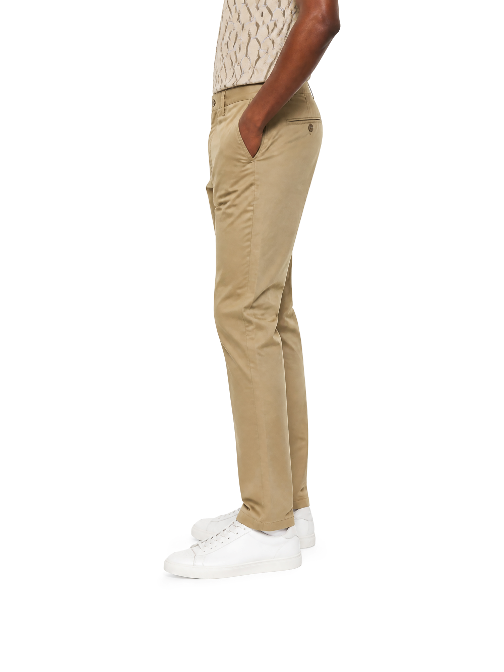 Polo Milan Essential Straight Leg Chino Taupe