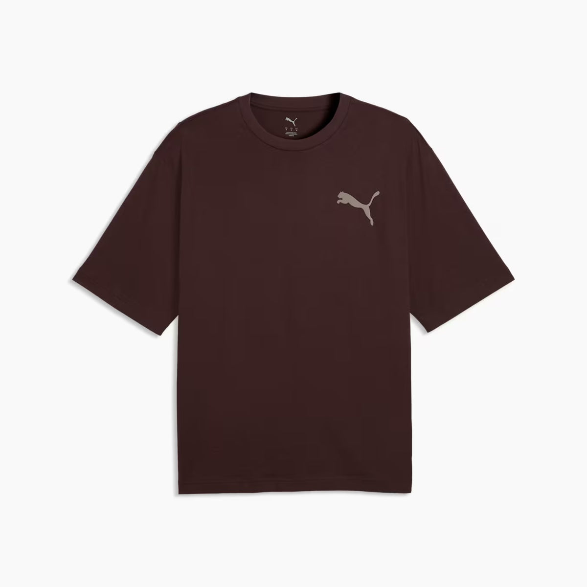 Puma Graphics Boxy Utility Tee Chocolate Fondue