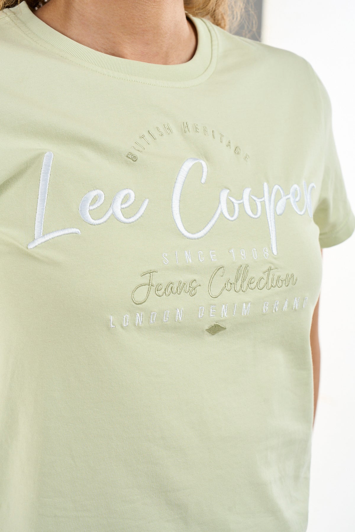 Lee Cooper Avalon Tee Green
