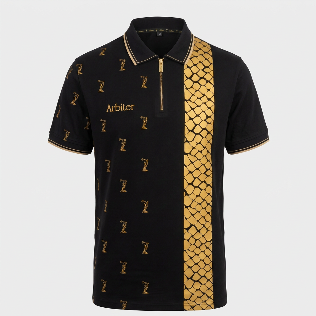 Arbiter Massimo Cocco Zip Golfer Black