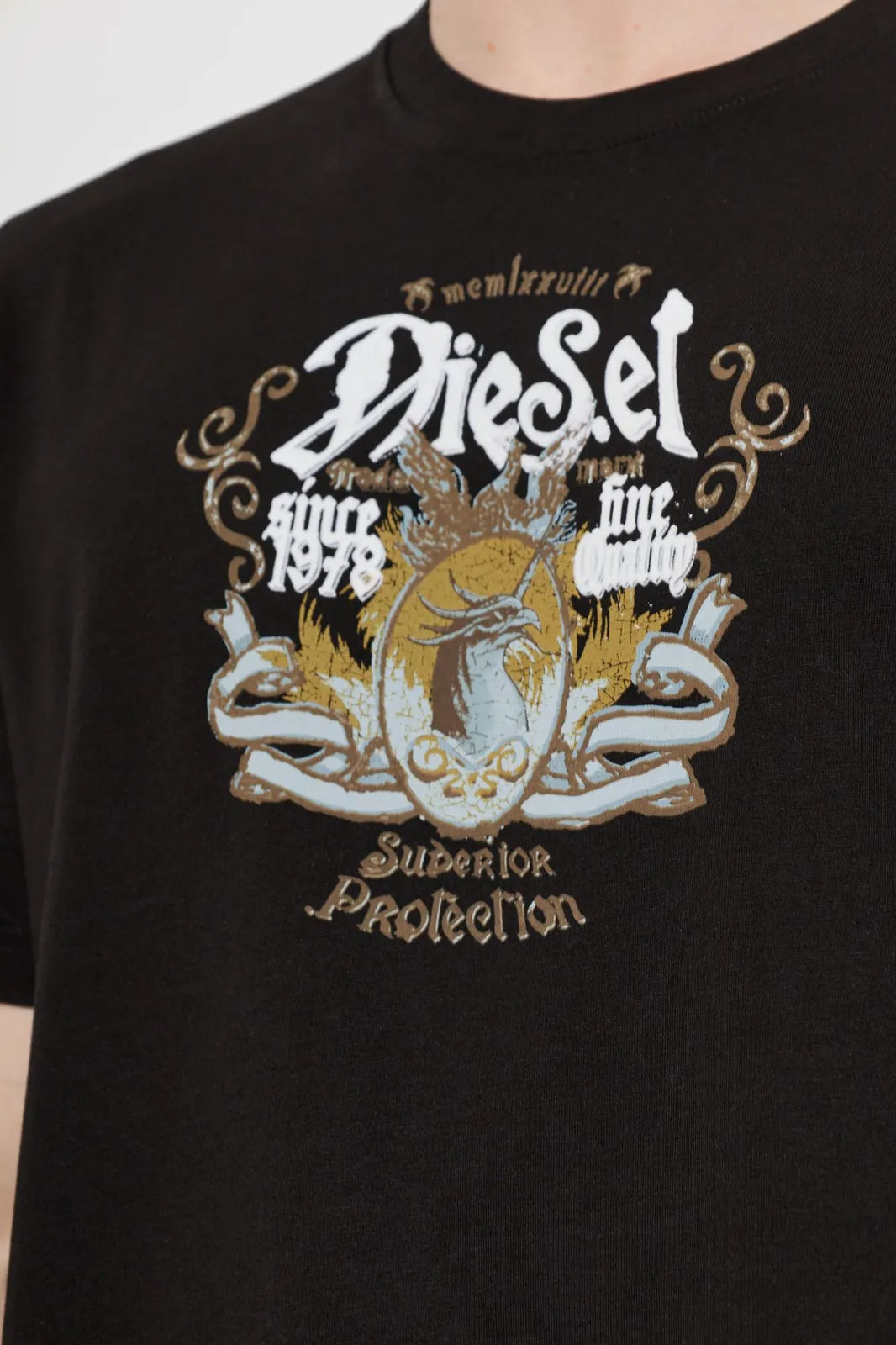 Diesel Adjust AA10 Tee Black