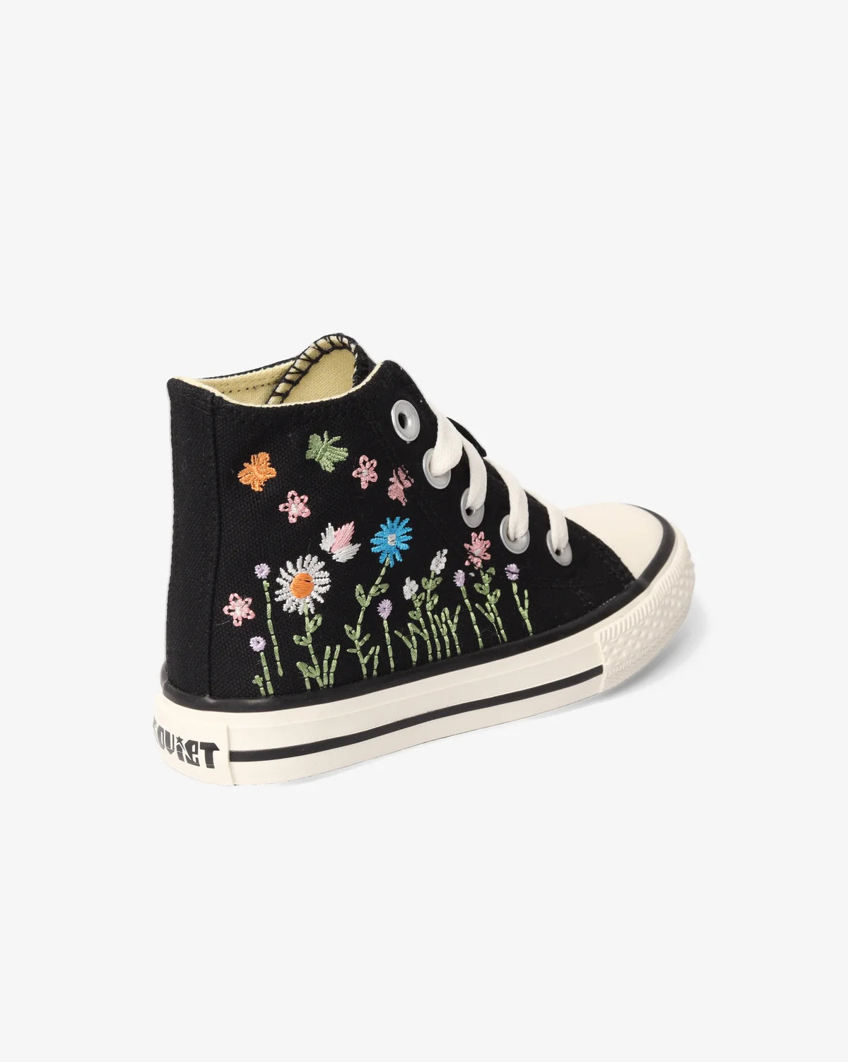 Soviet Viper Kids Hi Floral Black