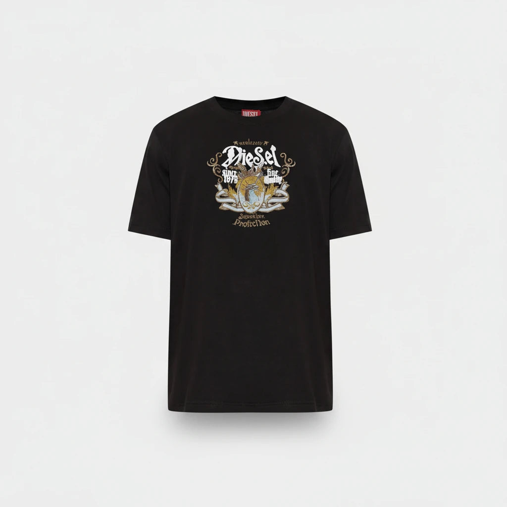 Diesel Adjust AA10 Tee Black