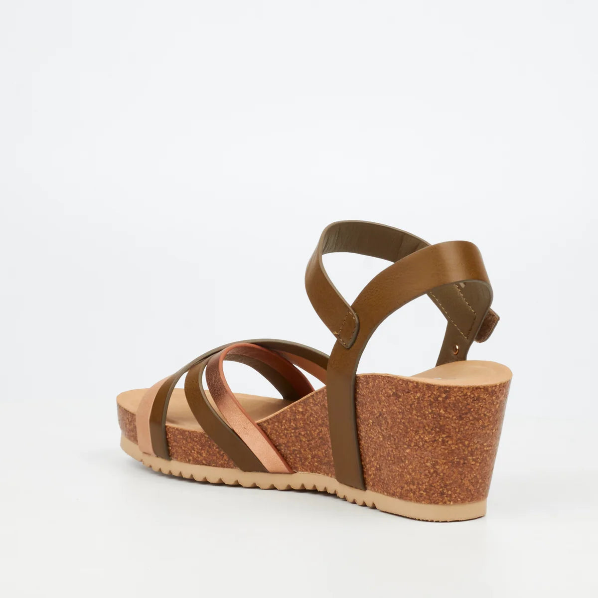 Butterfly Franky 1 Wedge Olive