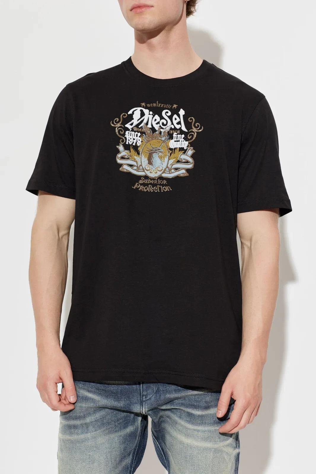Diesel Adjust AA10 Tee Black
