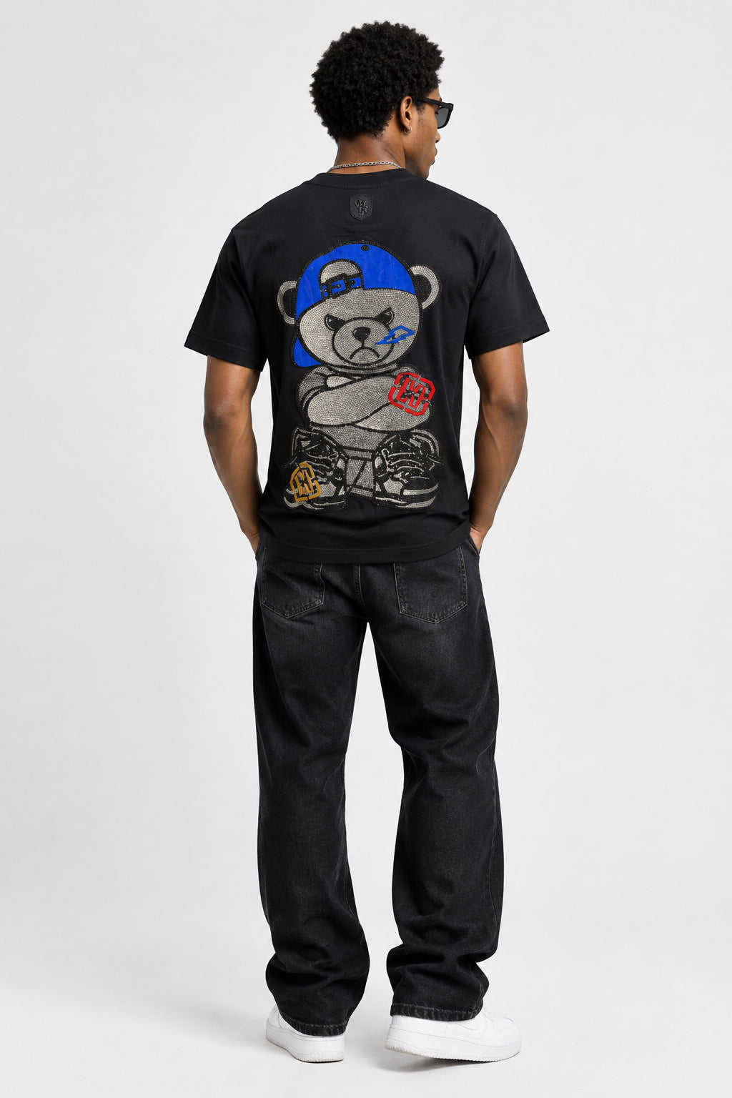 Enrico Coveri Bling T-Shirt 003 Black