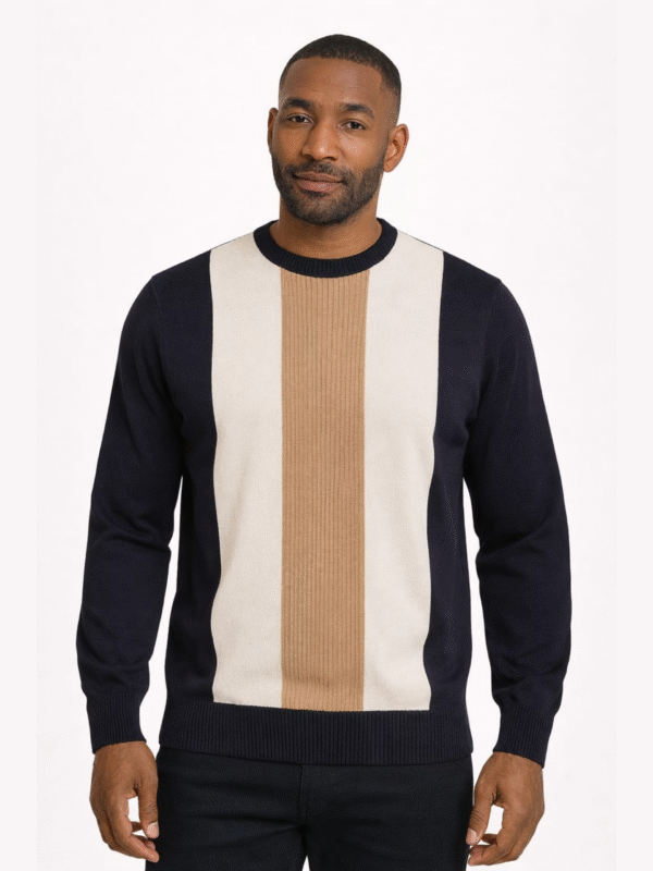 Carducci Crew-Neck Knitwear (Gianni) Beige/Stone