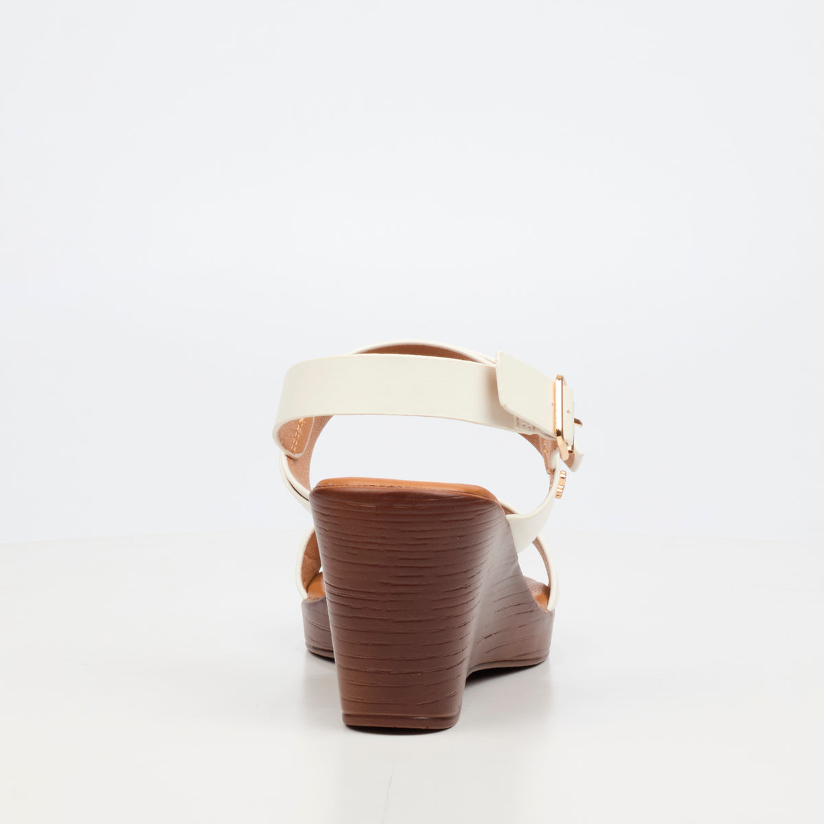 Butterfly Allora 4 Wedge Heel White