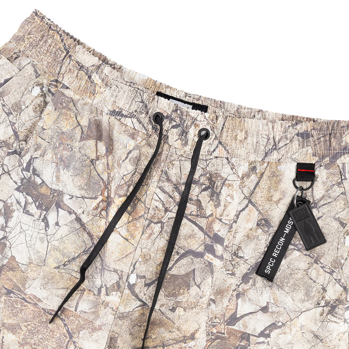 Men's SPCC Incognito Woven Shorts in stone color, casual men's Bermuda shorts with a comfortable woven fabric.
