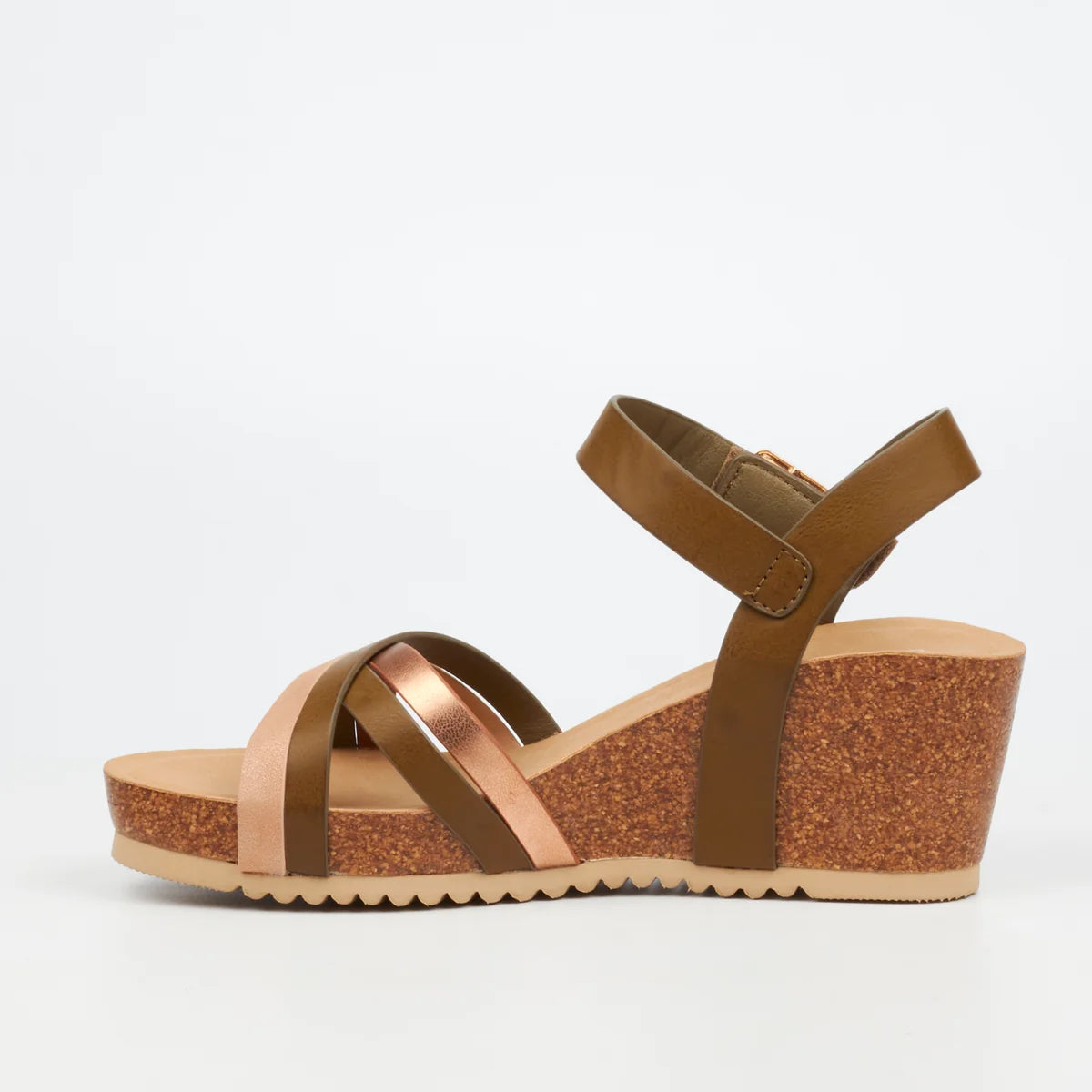 Butterfly Franky 1 Wedge Olive