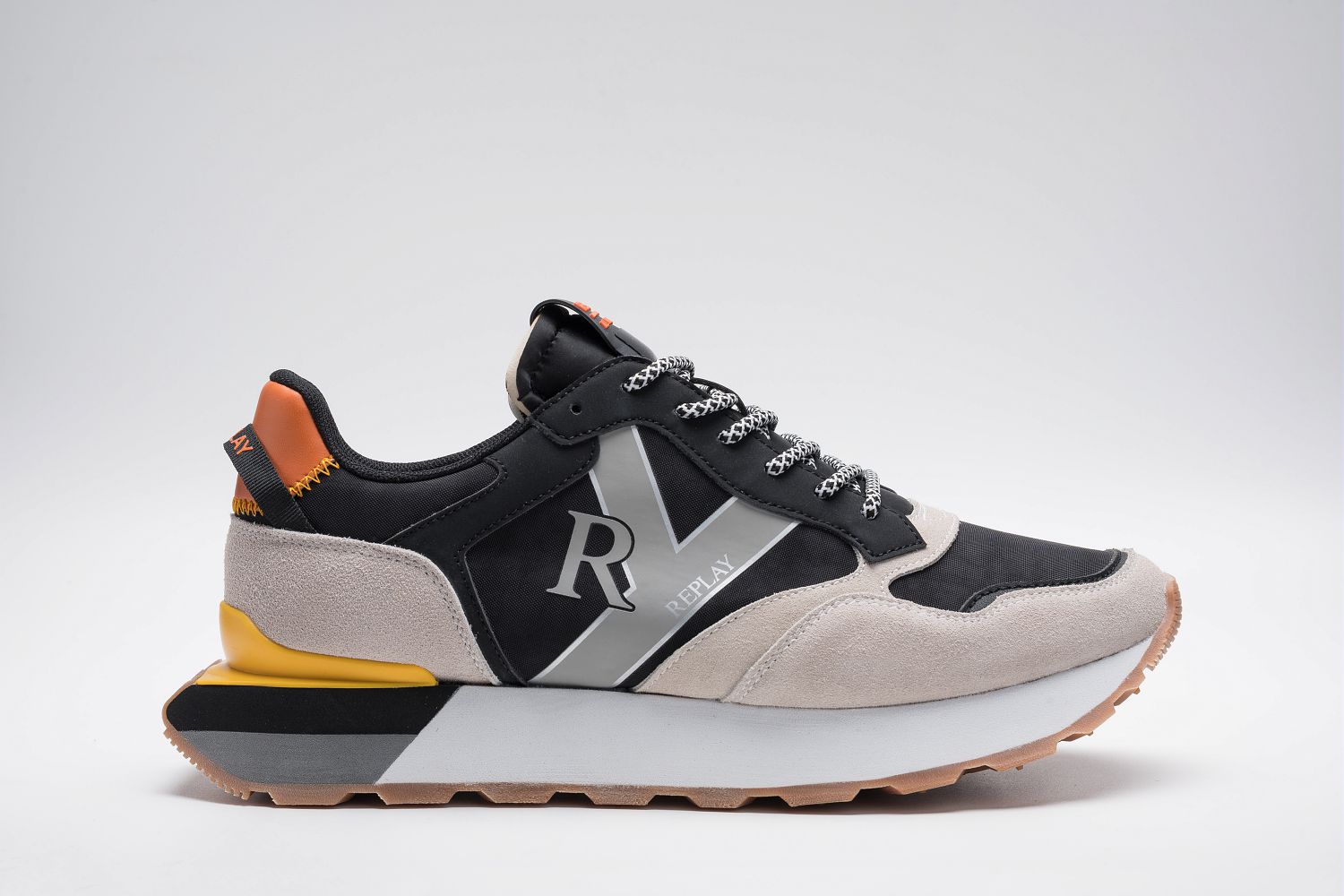 Replay Dean Circus Beige Black