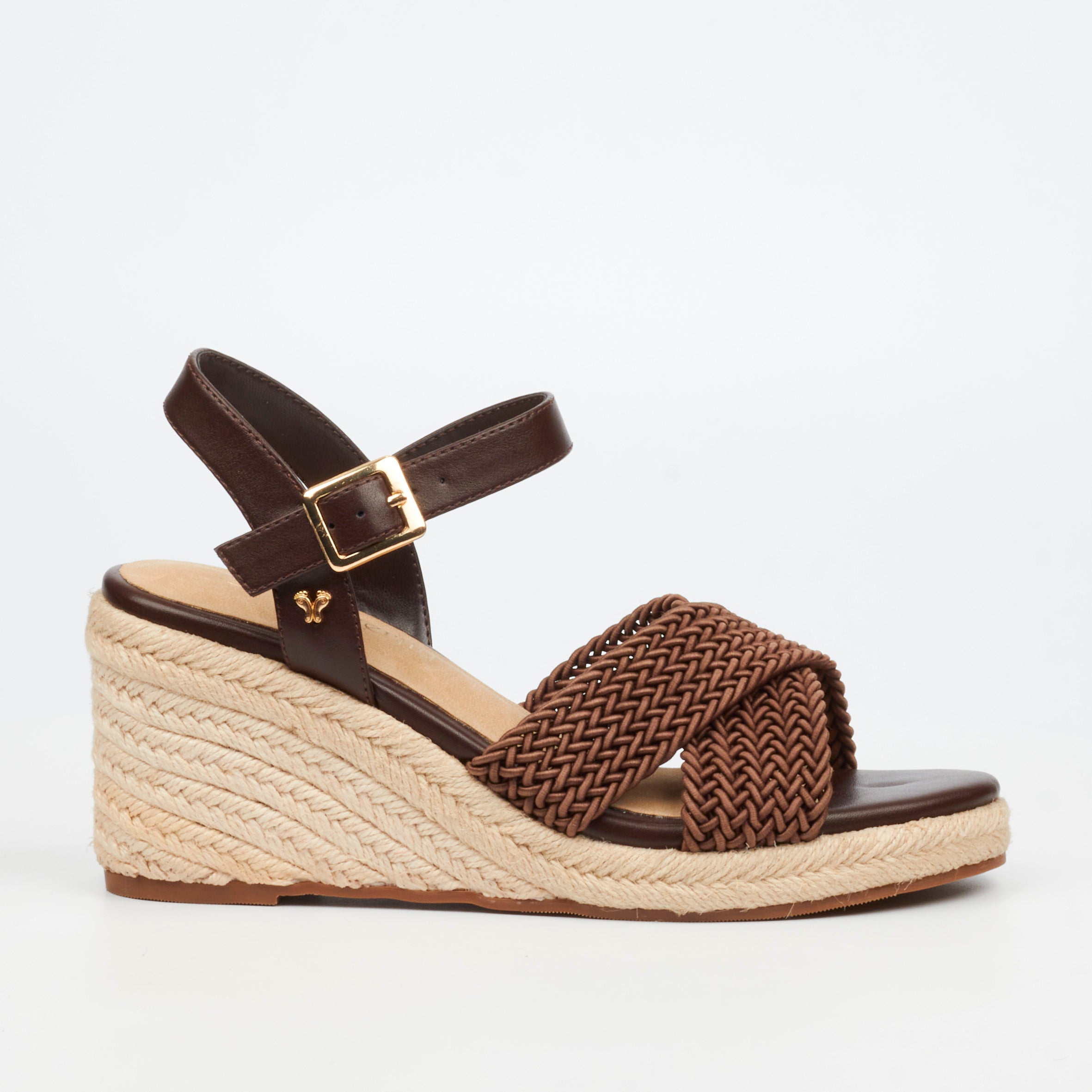Butterfly Feet Escada 2 Wedge Chocolate