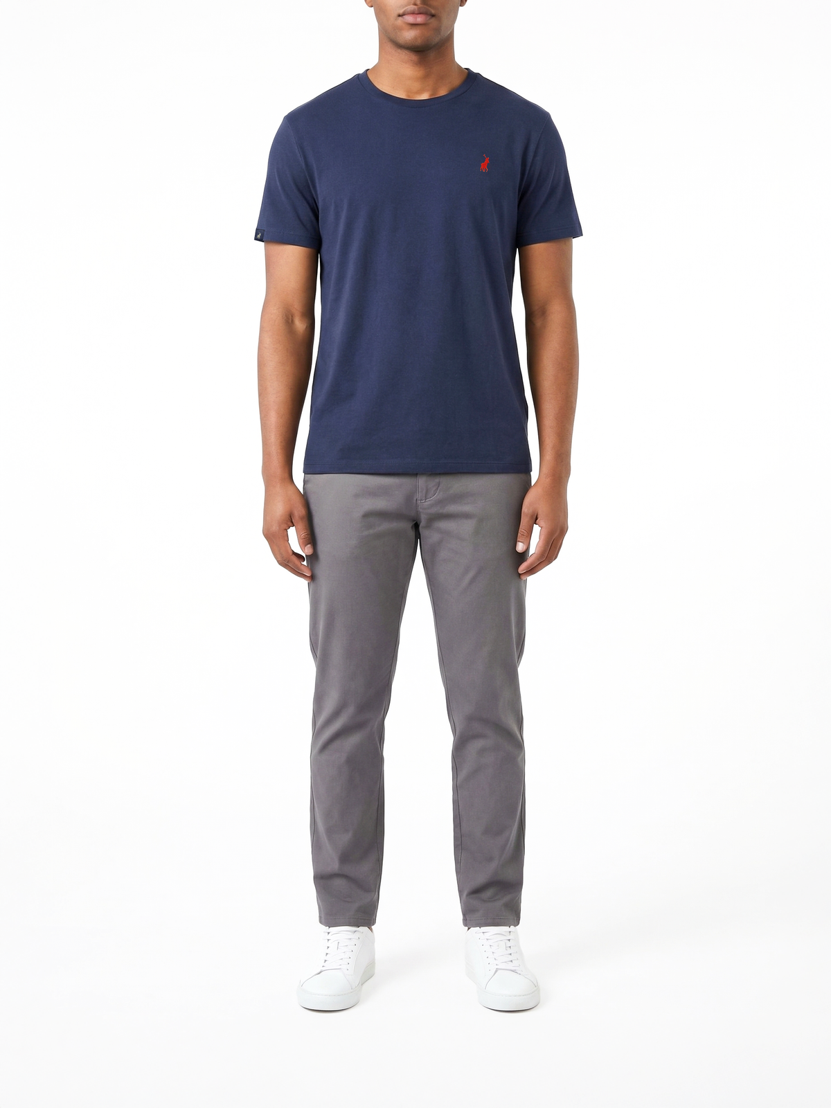 Polo Lucas Essential Crew Neck SS Tee Navy
