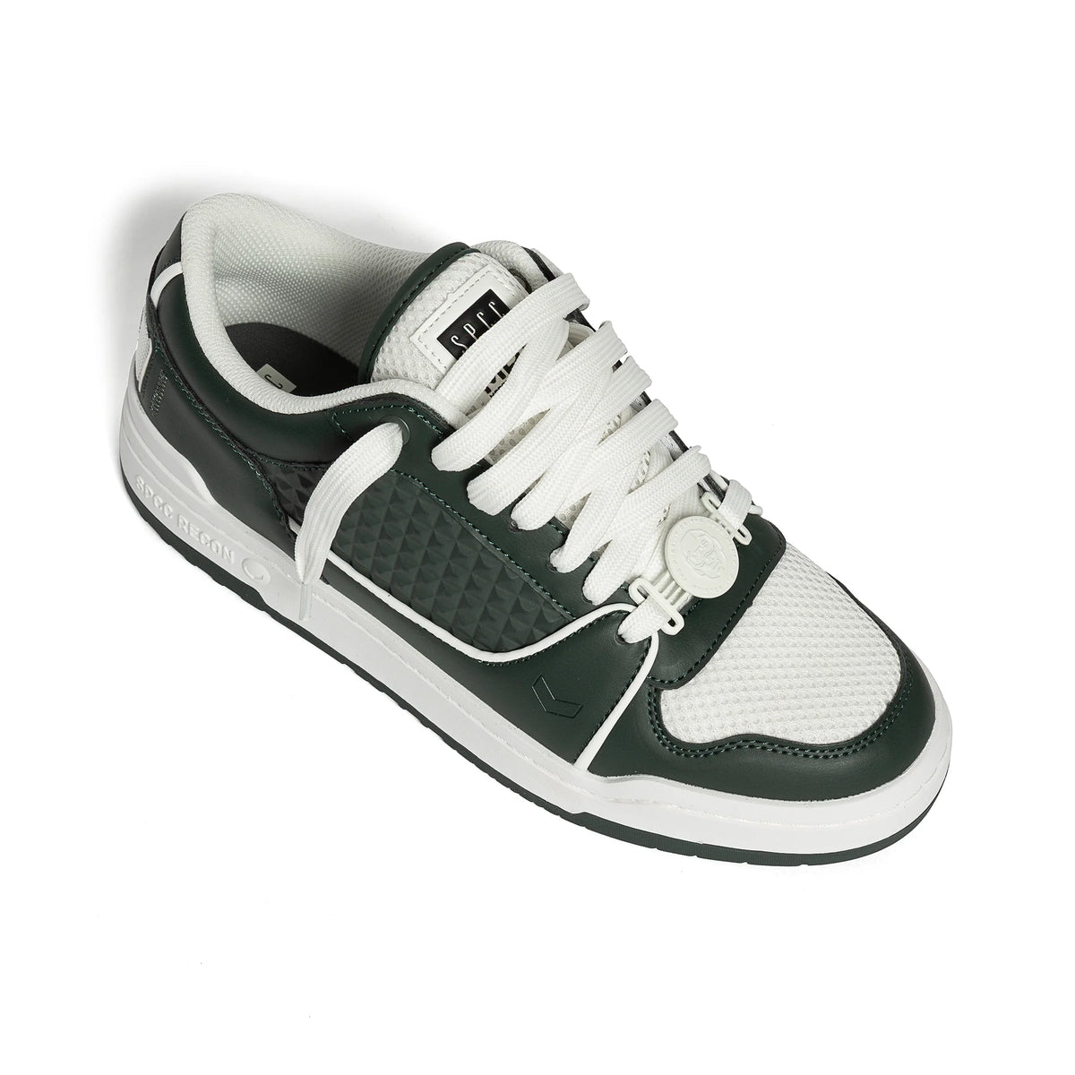 SPCC MDS Drifter Lo men’s sneaker in dark fatigue green with low-top casual design