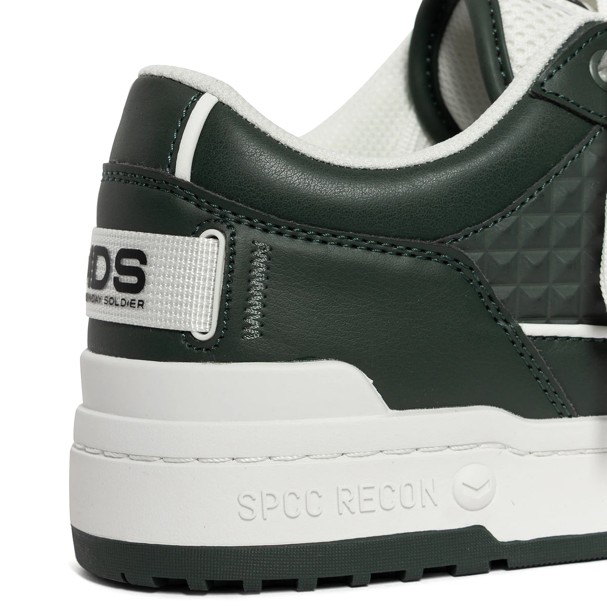 SPCC MDS Drifter Lo men's sneaker in dark fatigue with low-top design and casual lace-up styling
