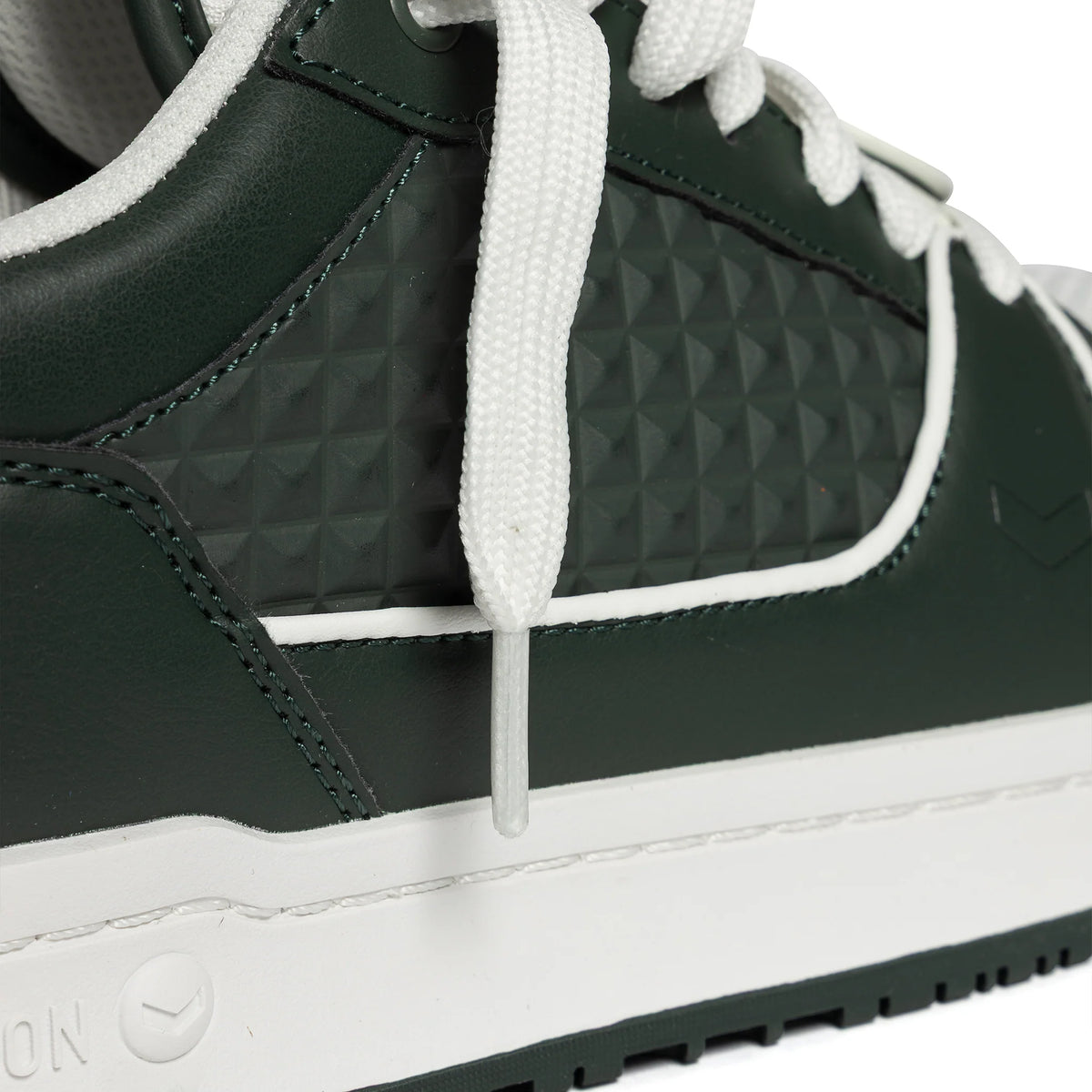 SPCC MDS Drifter Lo men's sneaker in dark fatigue green with low-top design and casual lace-up style