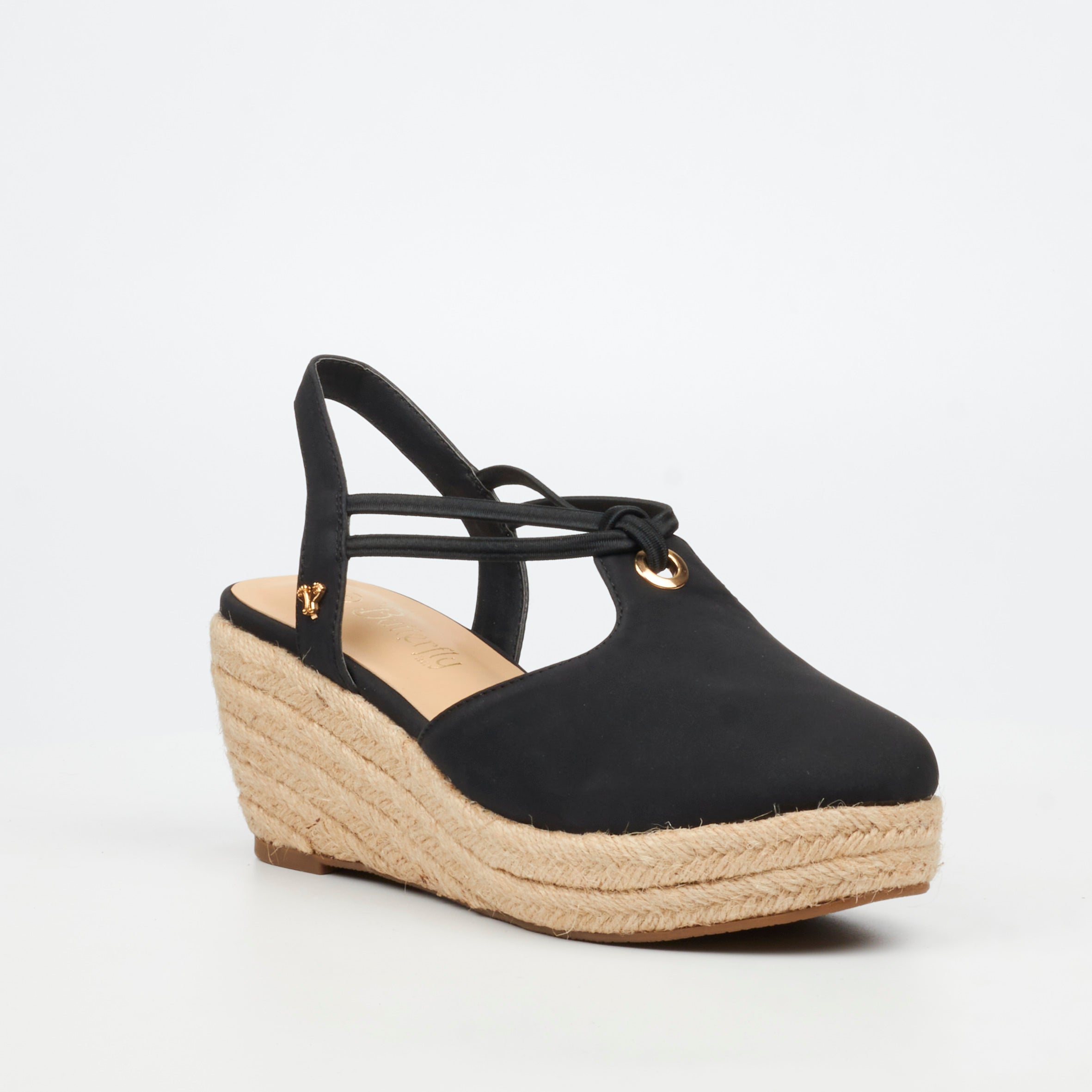 Butterfly Feet Lanah 3 Wedge Black