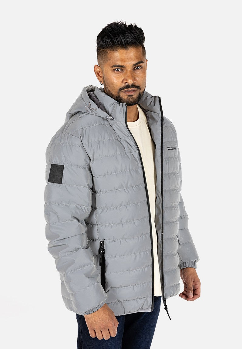 Lee Cooper Billy Puffer Jacket Reflective