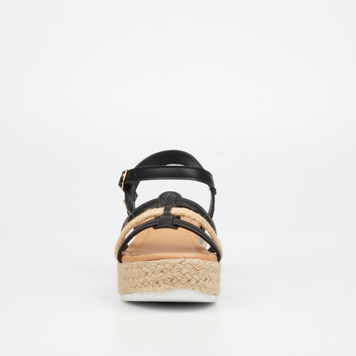 Black Flutterby Girls Maggie 2 kids sandals by Butterfly Feet, featuring closed toes and adjustable straps for comfortable wear.