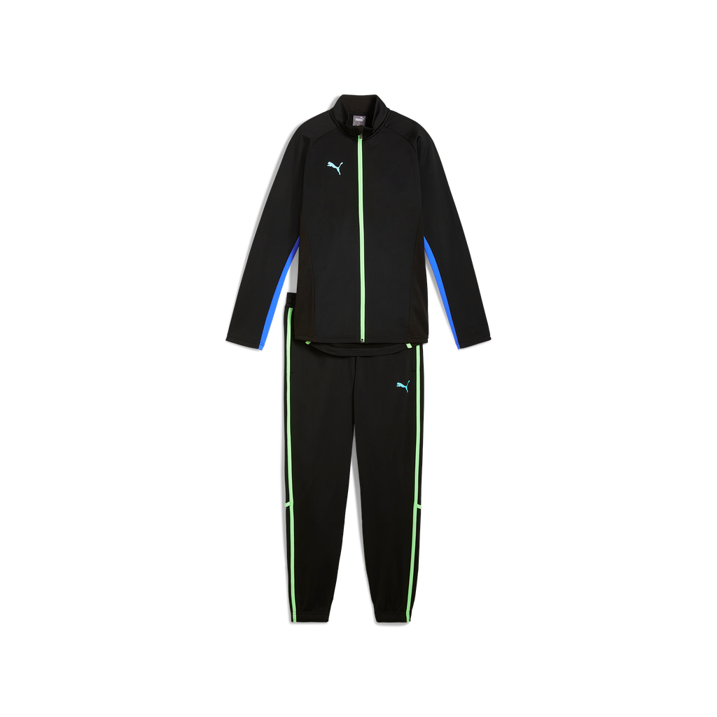 Puma individualBLAZE Tracksuit Black/Fizzy Apple