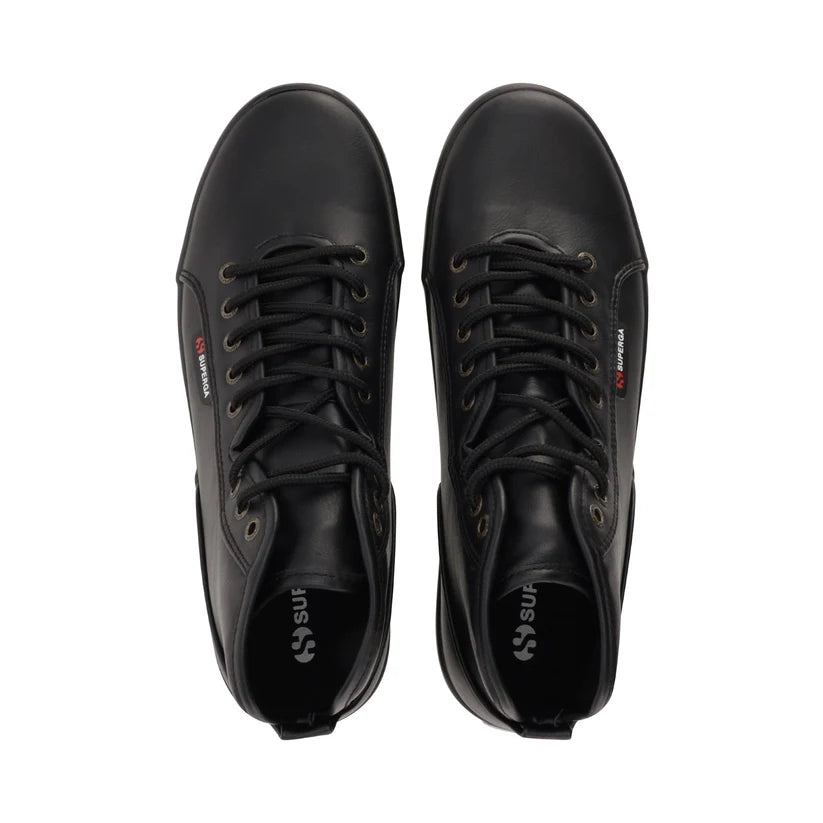 Superga 2184 Synth Material Mid Full Black