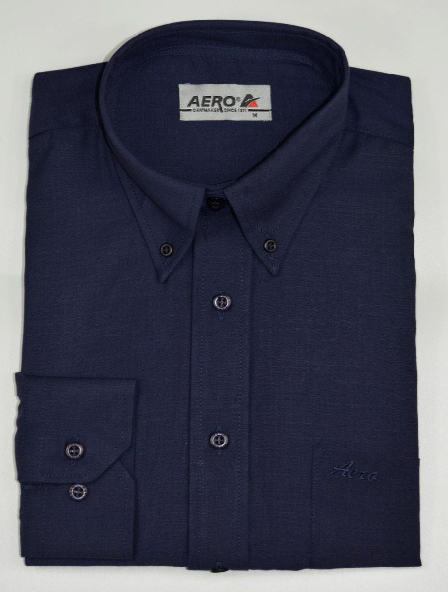 Aero Gl56/25 Navy - Shazem - MENS SHIRTS - AERO