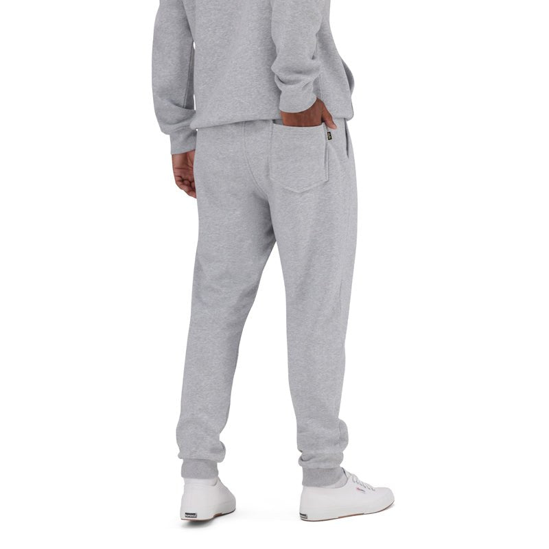 Alpha men's melange trackpants from Alpha ATH Dept, featuring comfortable fit and stylish design.