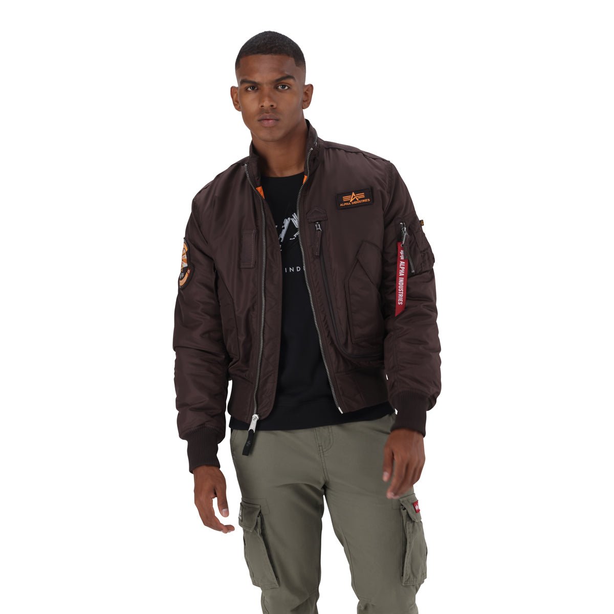Alpha Engine Jacket Hunter Brown - Shazem - UNISEX JACKETS - ALPHA