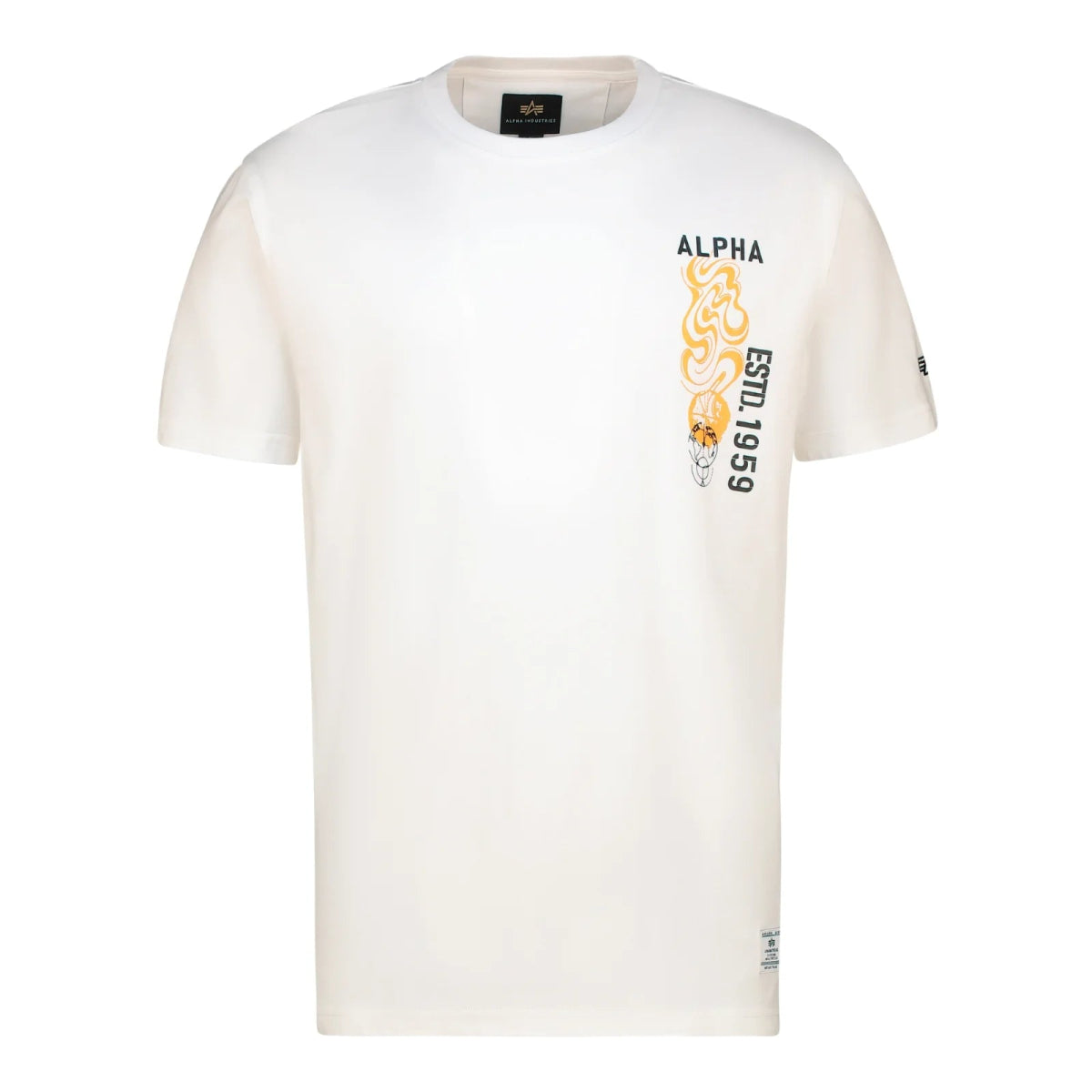 Alpha Global Tee White - Shazem - MENS T - SHIRTS - ALPHA