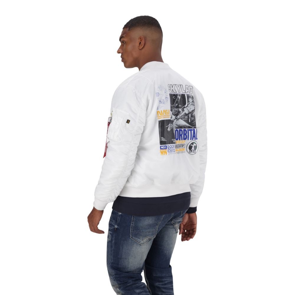 Alpha MA - 1 NASA Skylab White - Shazem - UNISEX JACKETS - ALPHA