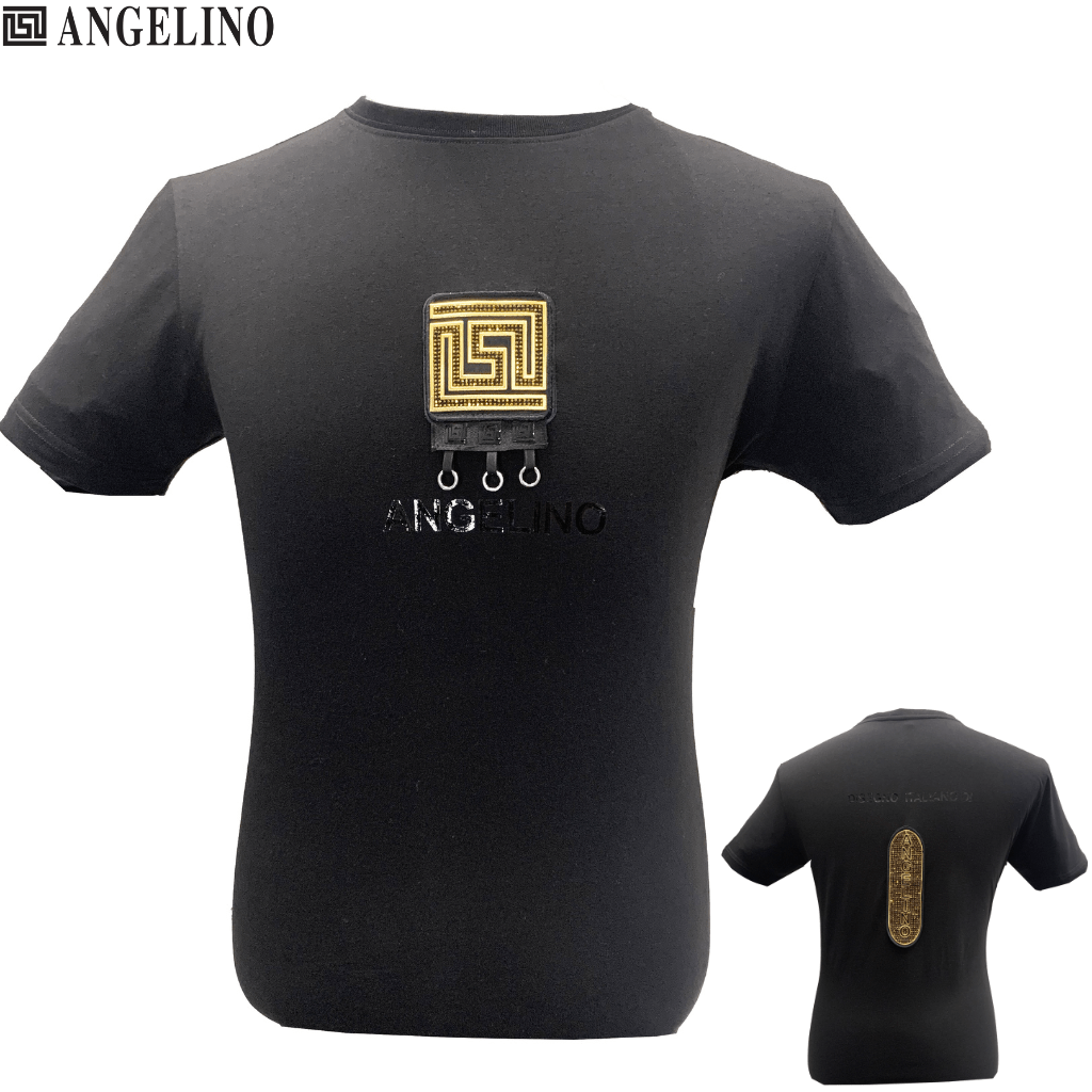 Angelino Bugatti Tee Black - Shazem - MENS T - SHIRTS - ANGELINO