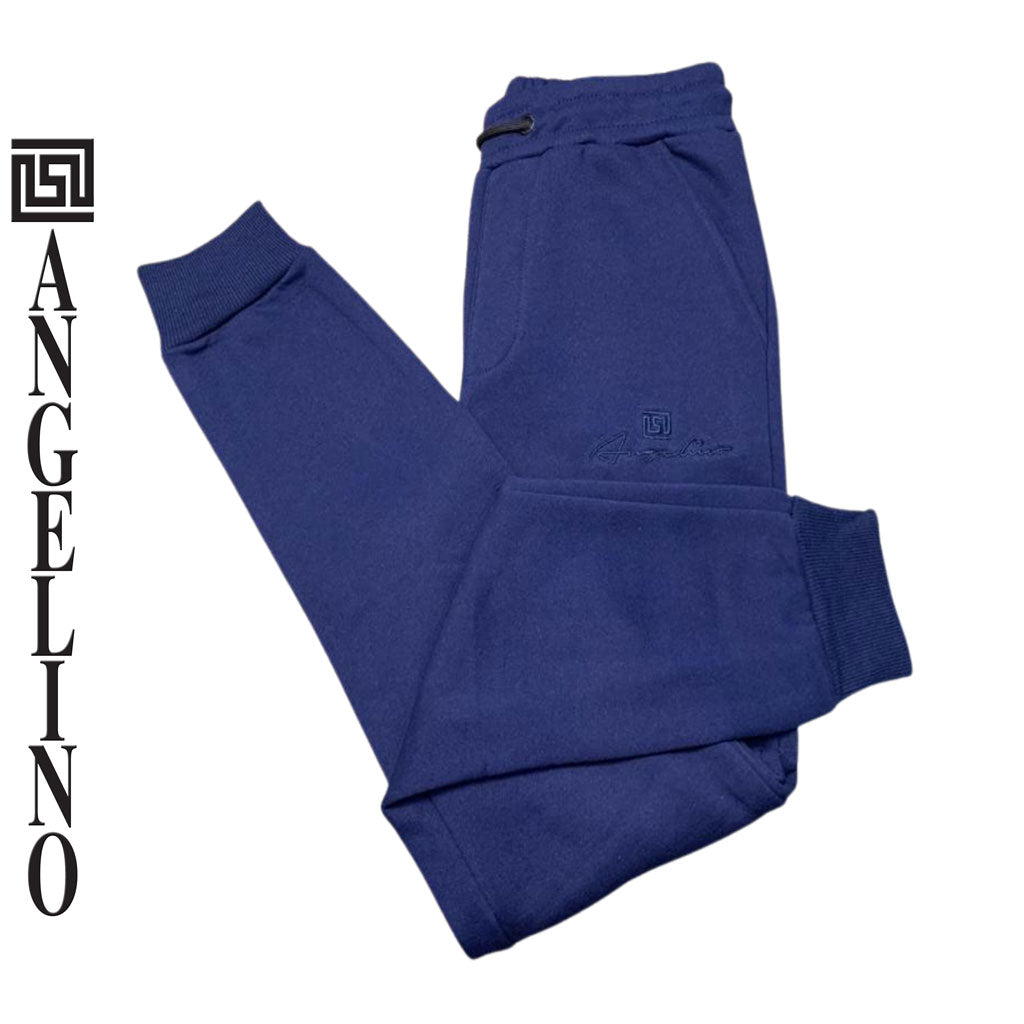 Angelino Capua TP Navy - Shazem - MENS TRACK PANTS - ANGELINO
