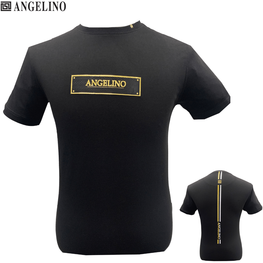 Angelino Maseratti Tee Black - Shazem - MENS T - SHIRTS - ANGELINO