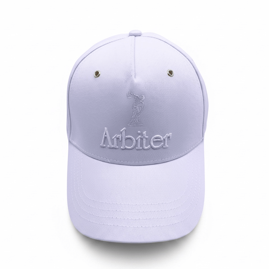 Arbiter Basic Core Cap White - Shazem - UNISEX HEADWEAR - ARBITER