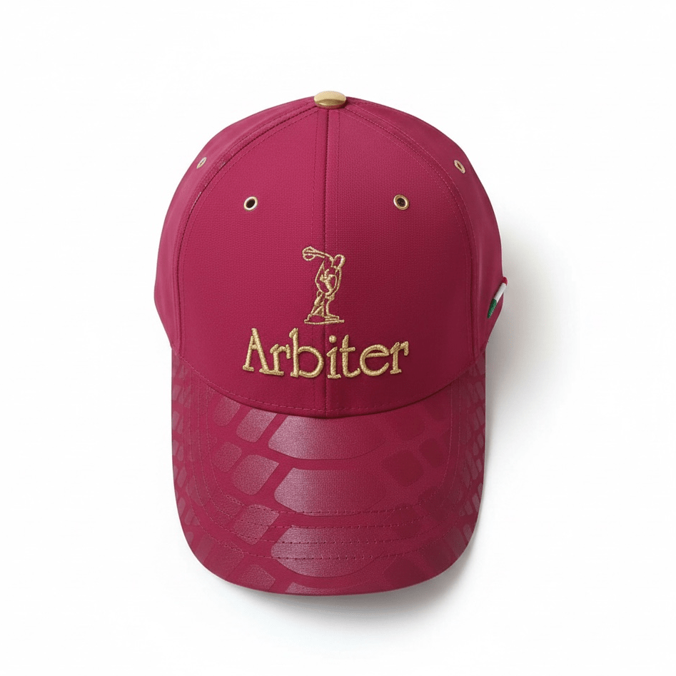 Arbiter Cocco Peak Cap Burgundy - Shazem - UNISEX HEADWEAR - ARBITER