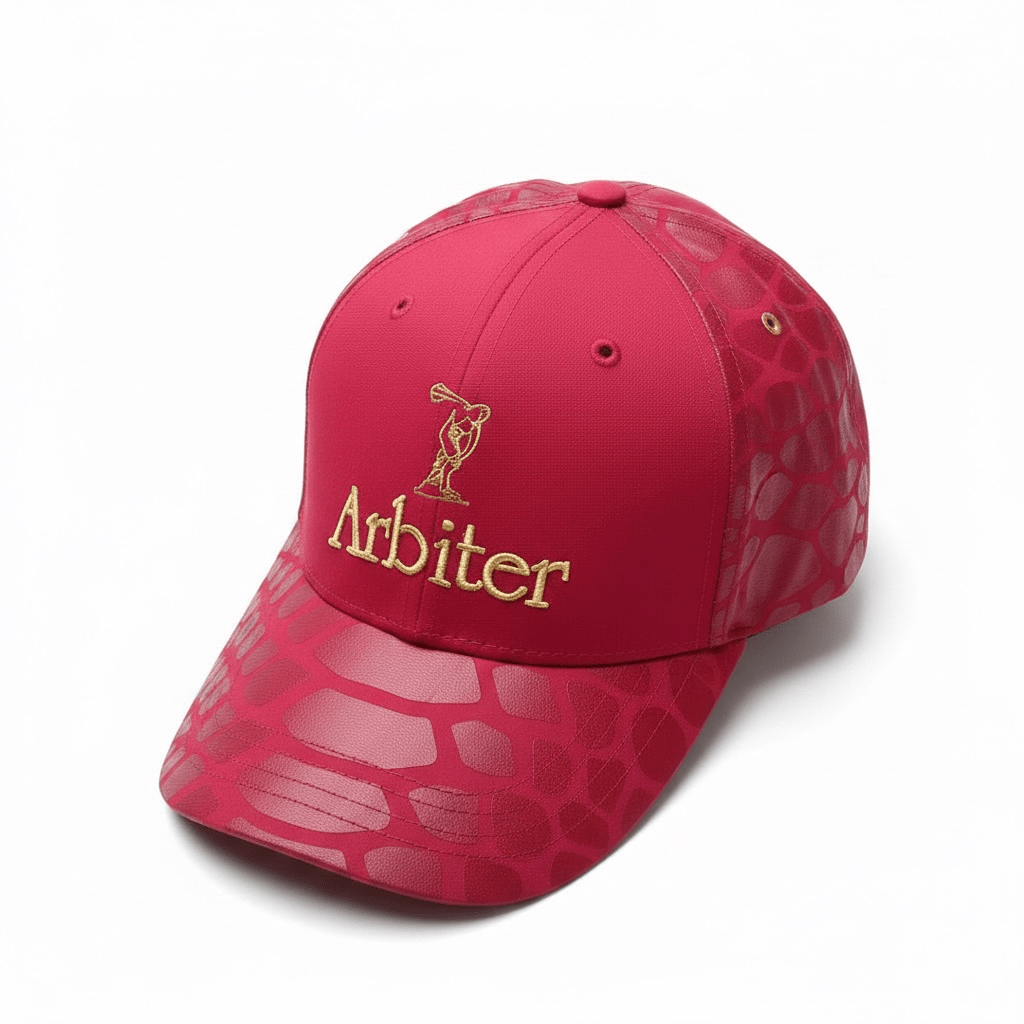 Arbiter Cocco Peak Cap Red - Shazem - UNISEX HEADWEAR - ARBITER