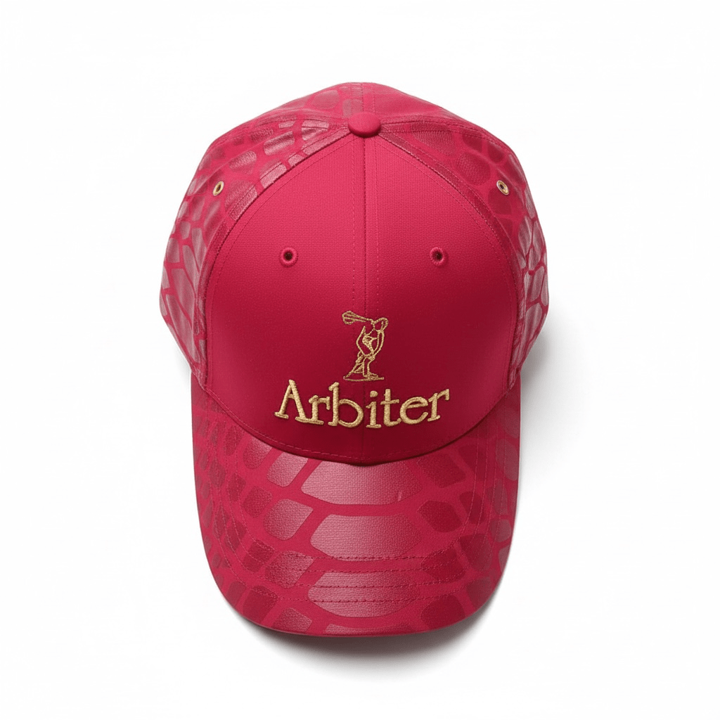Arbiter Cocco Peak Cap Red - Shazem - UNISEX HEADWEAR - ARBITER