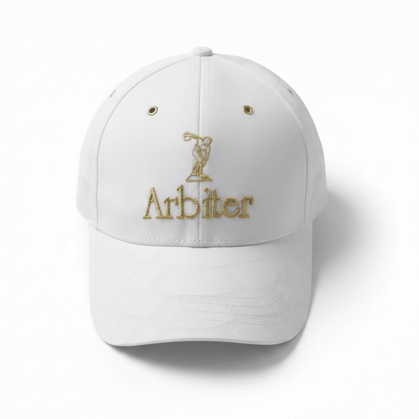 Arbiter Cocco Peak Cap White - Shazem - UNISEX HEADWEAR - ARBITER