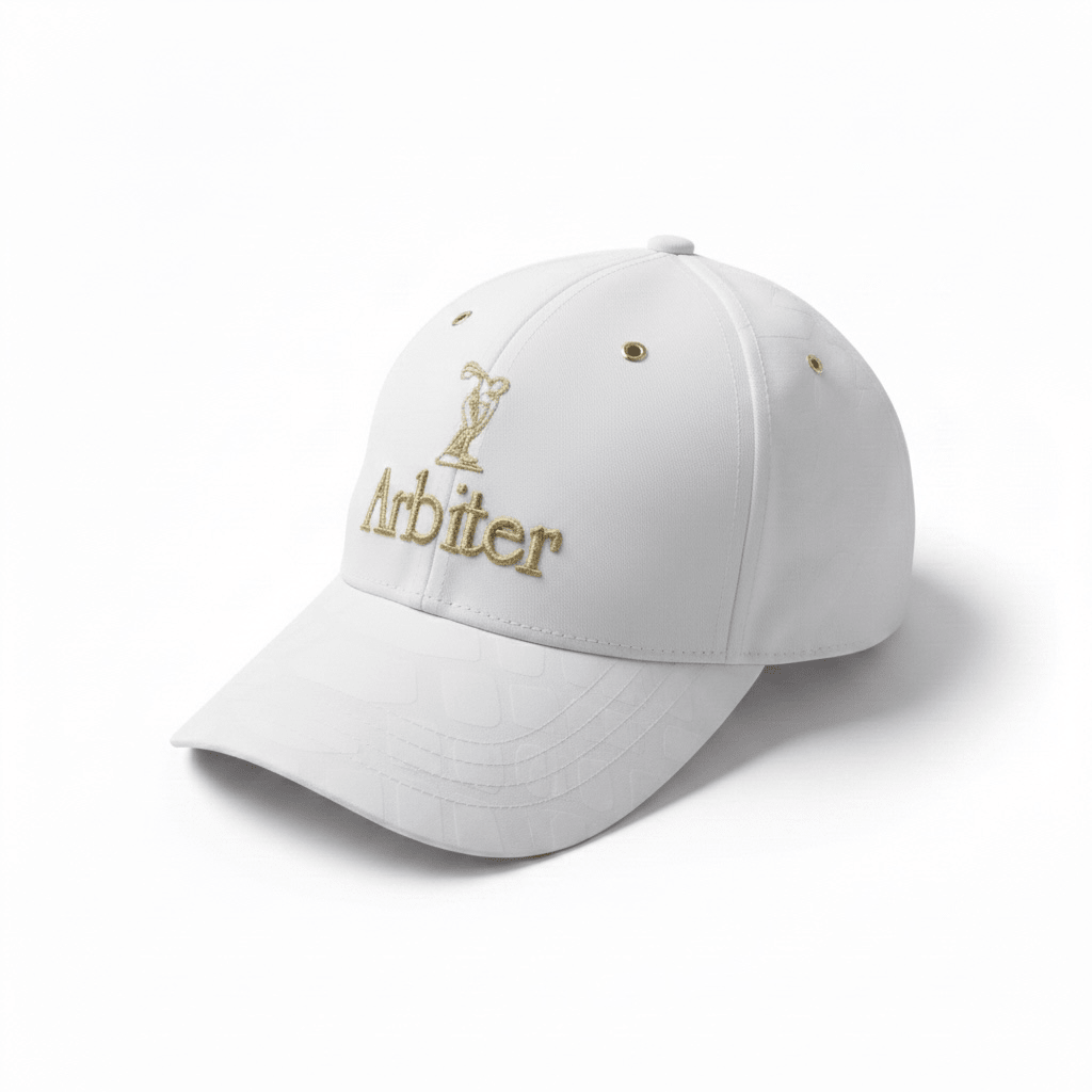 Arbiter Cocco Peak Cap White - Shazem - UNISEX HEADWEAR - ARBITER