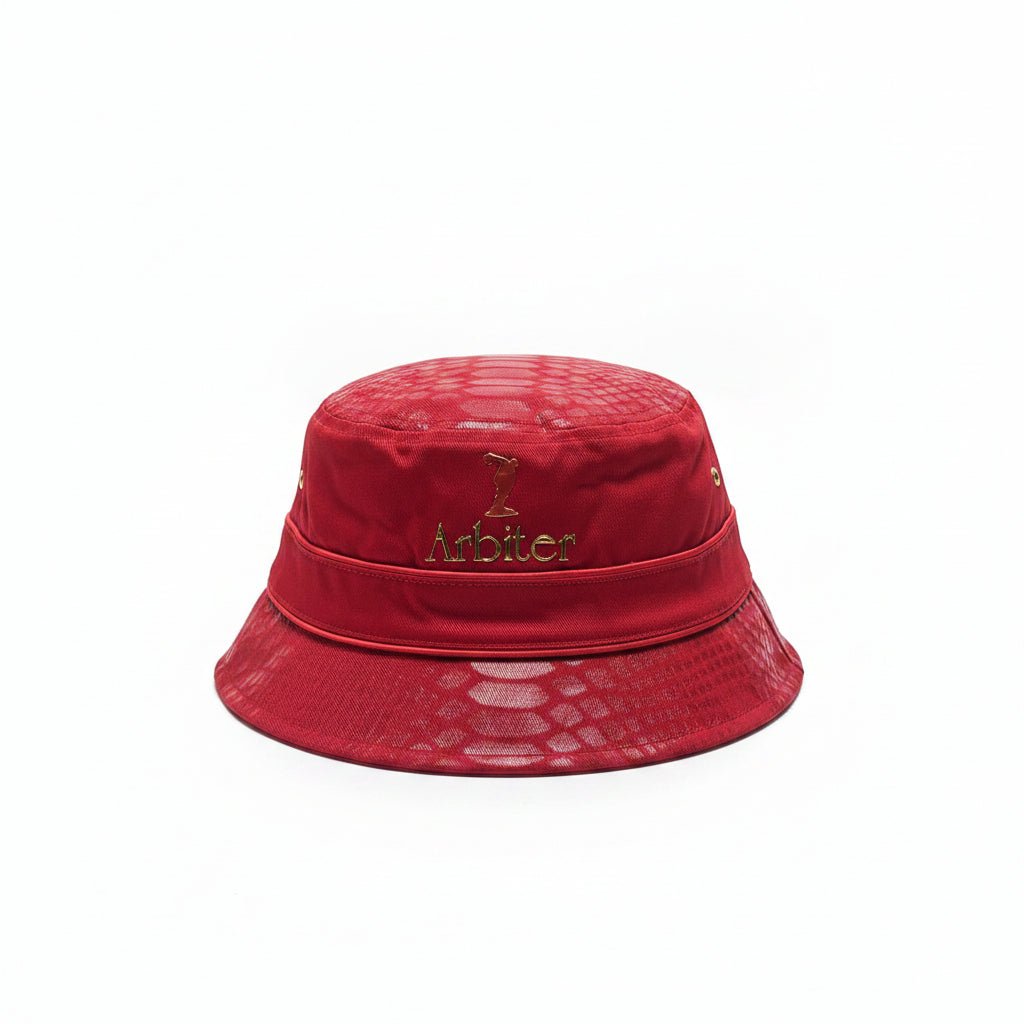 Arbiter Cocco Rim Bucket Hat (ARB011) Red - Shazem - UNISEX HEADWEAR - ARBITER