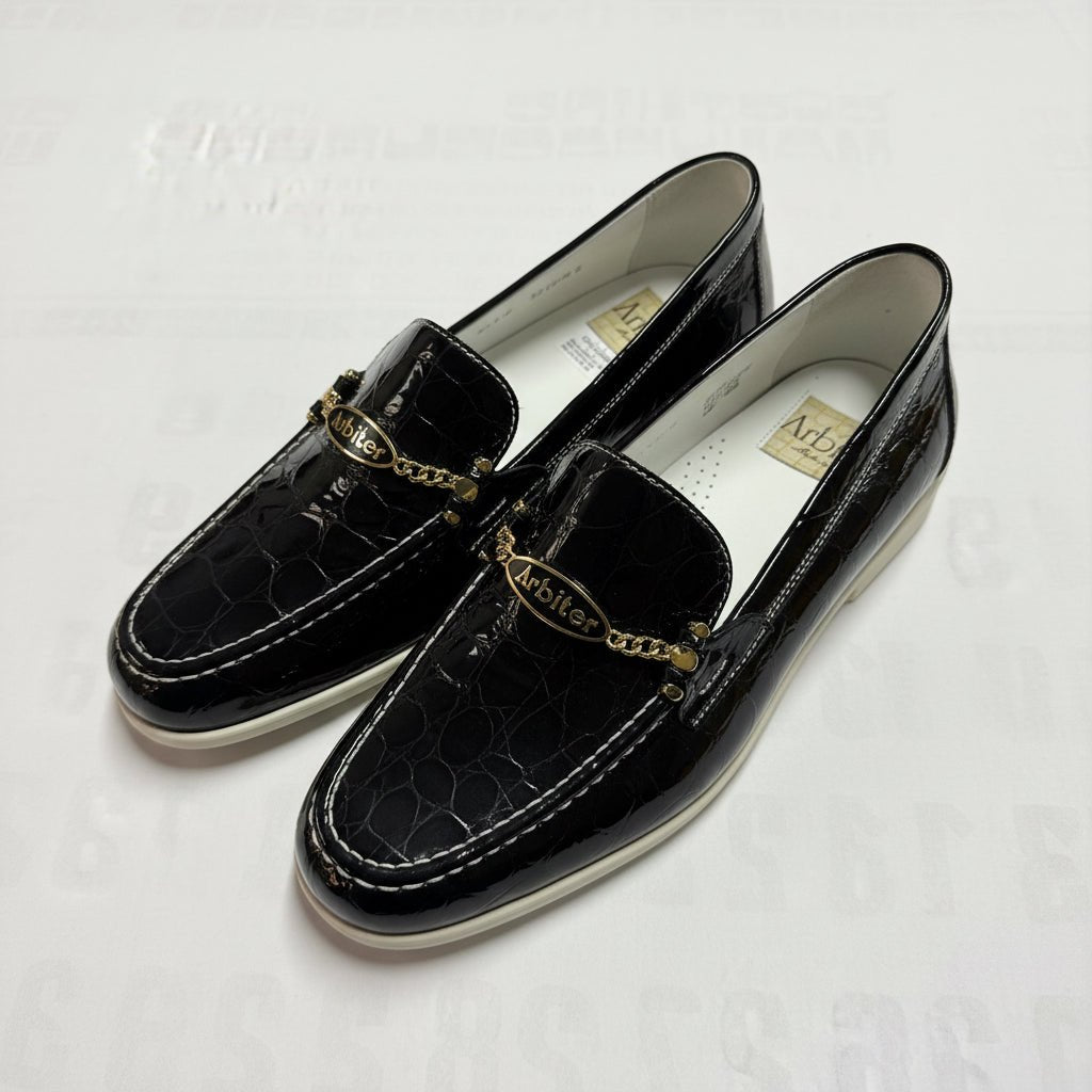 Black Arbiter Print Cocco men's casual footwear with stylish design and comfortable fit, featuring a sleek, modern look.