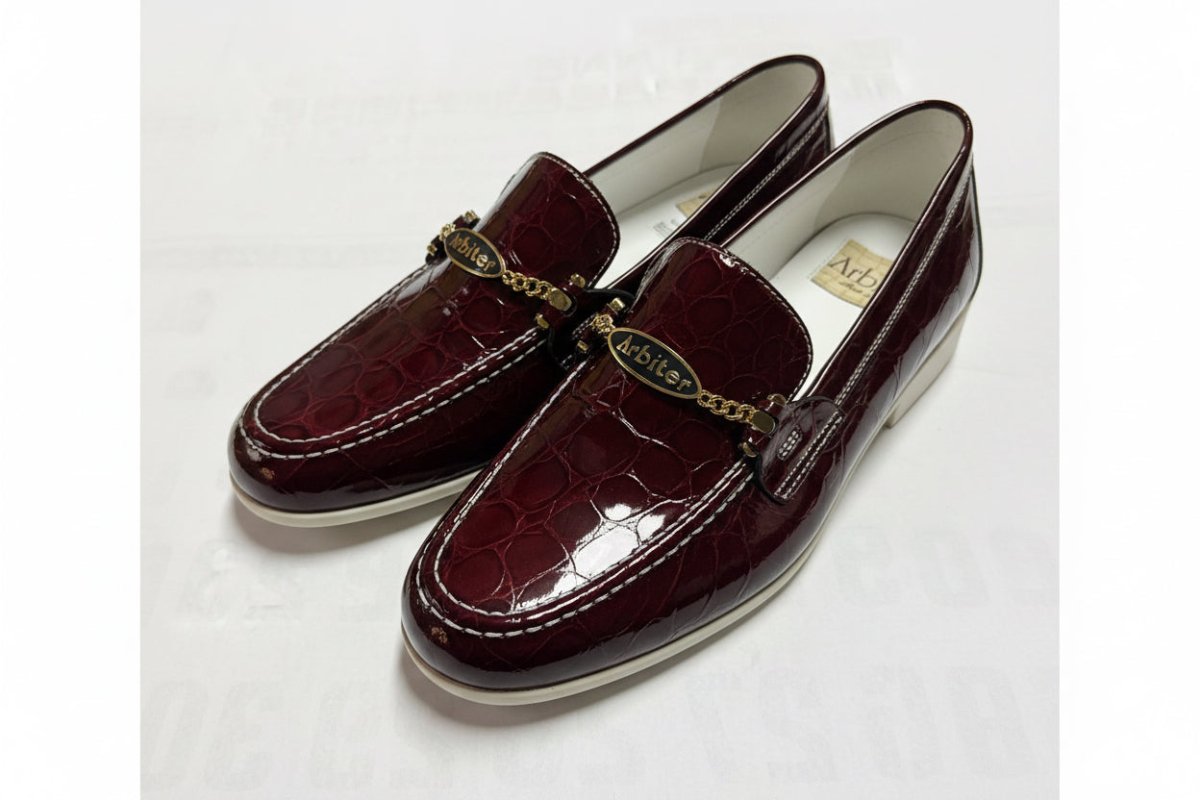 Arbiter men's casual footwear, Cocco Bordeaux print sneakers with stylish design and comfortable fit.
