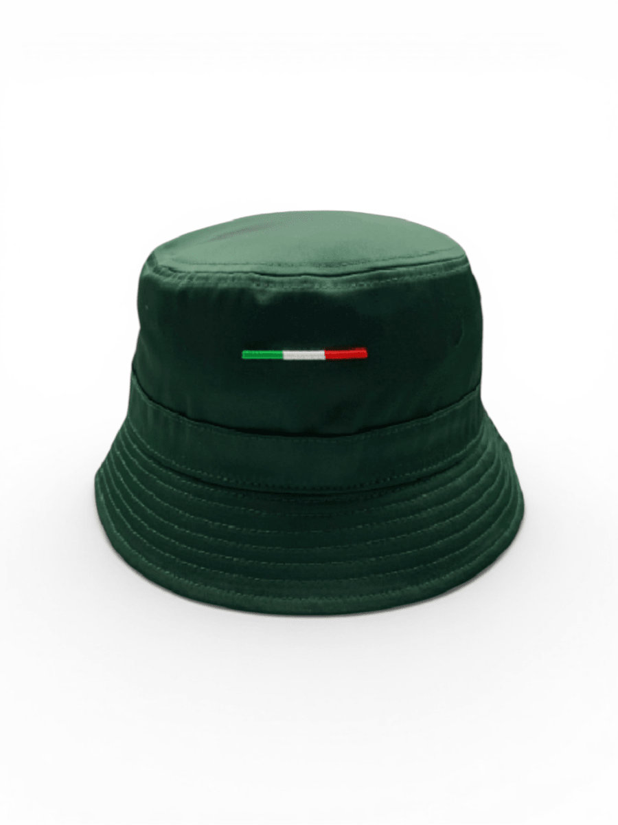 Arbiter Satin Bucket Hat Green - Shazem - UNISEX HEADWEAR - ARBITER