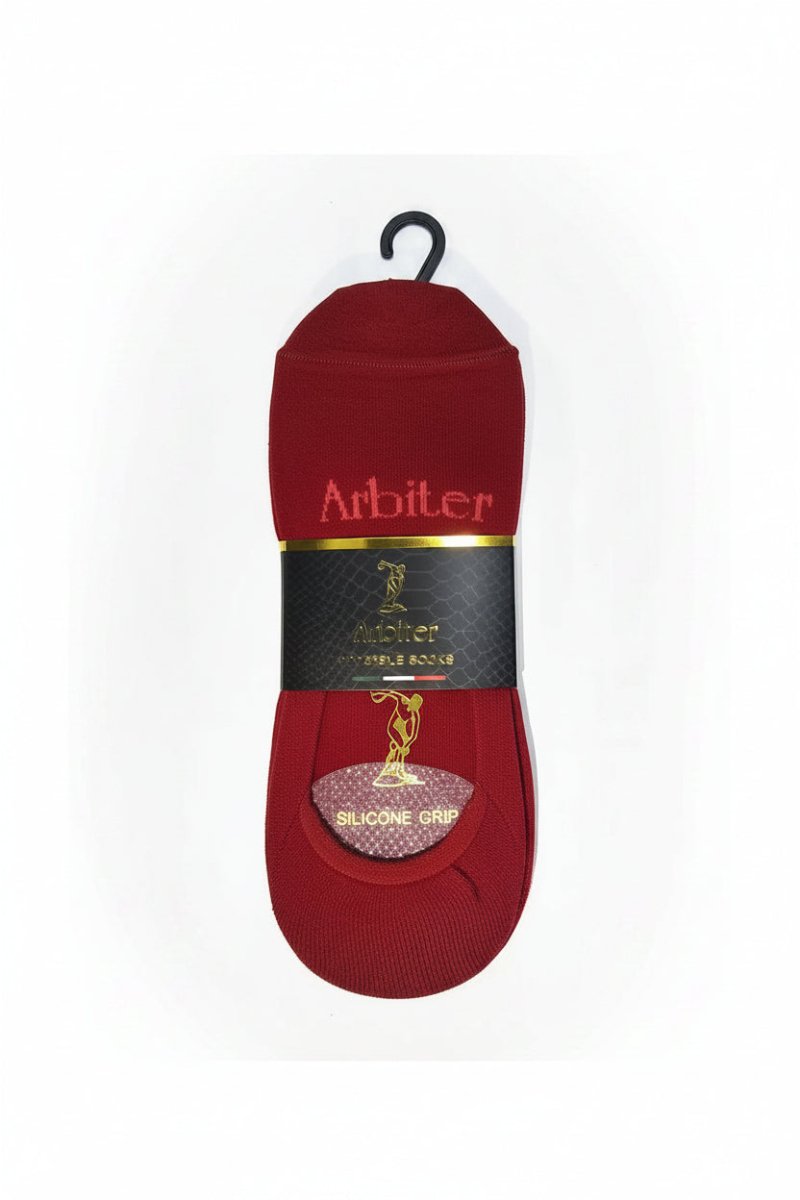 Arbiter Secret Socks Red - Shazem - MENS SOCKS - ARBITER