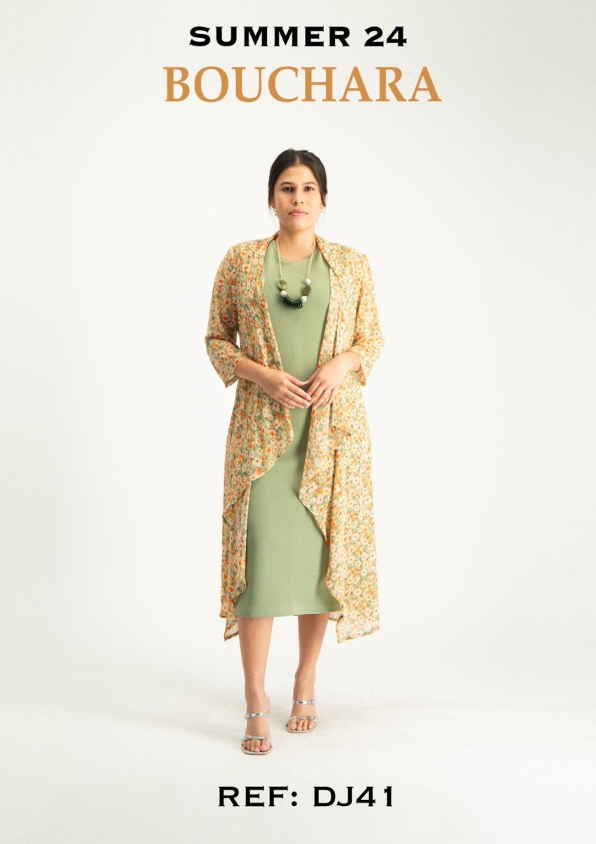Bouchara DJ41 Sage - Shazem - WOMENS DRESS JACKET - BOUCHARA