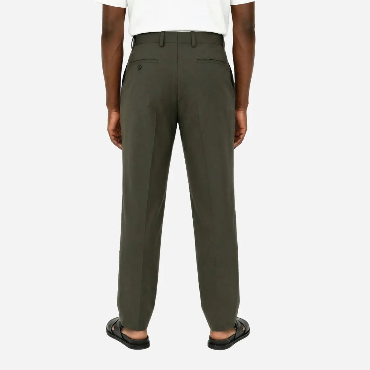 Brentwood Trouser Charcoal - Shazem - MENS BOTTOMS - BRENTWOOD