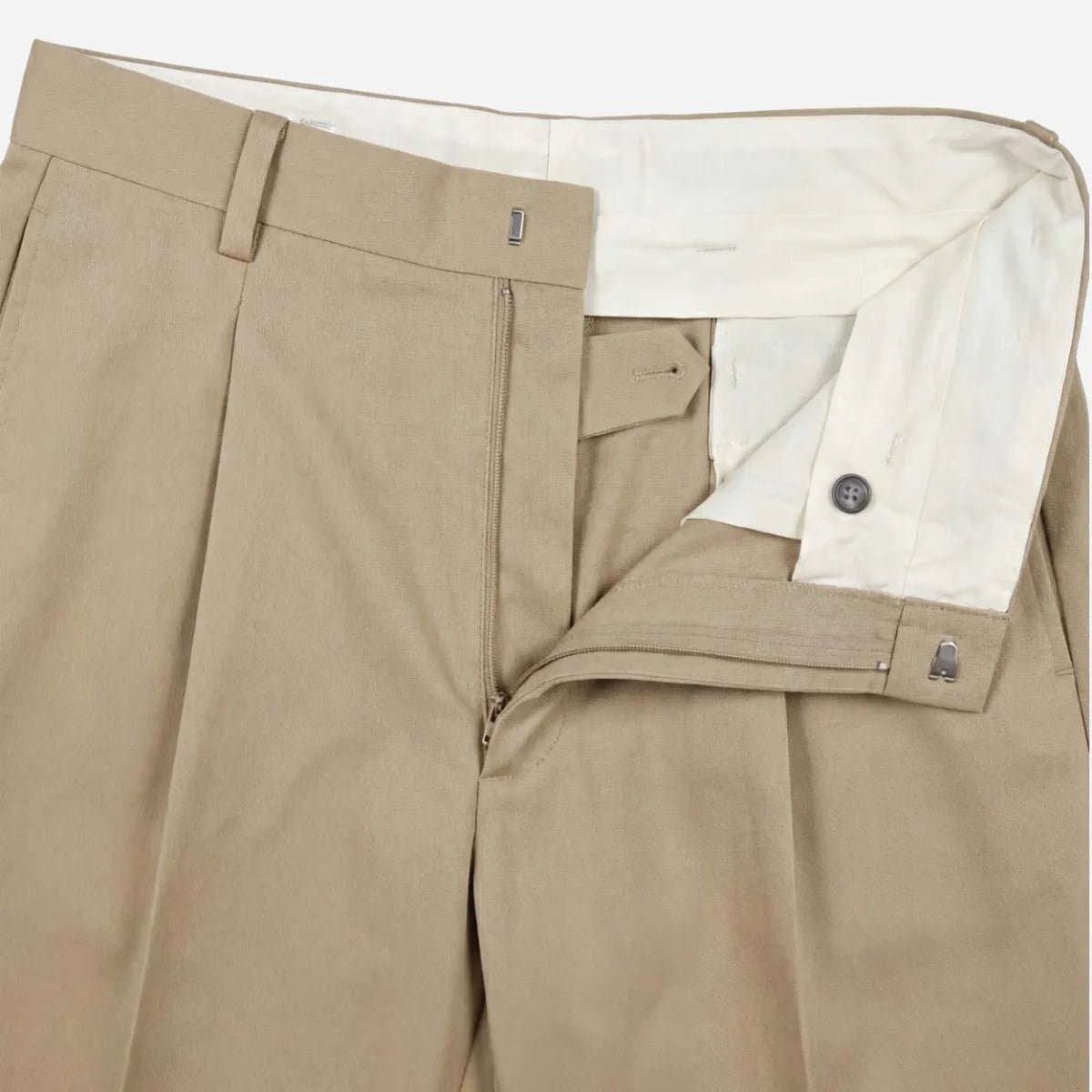 Brentwood Trouser Fawn - Shazem - MENS FORMAL PANTS - BRENTWOOD