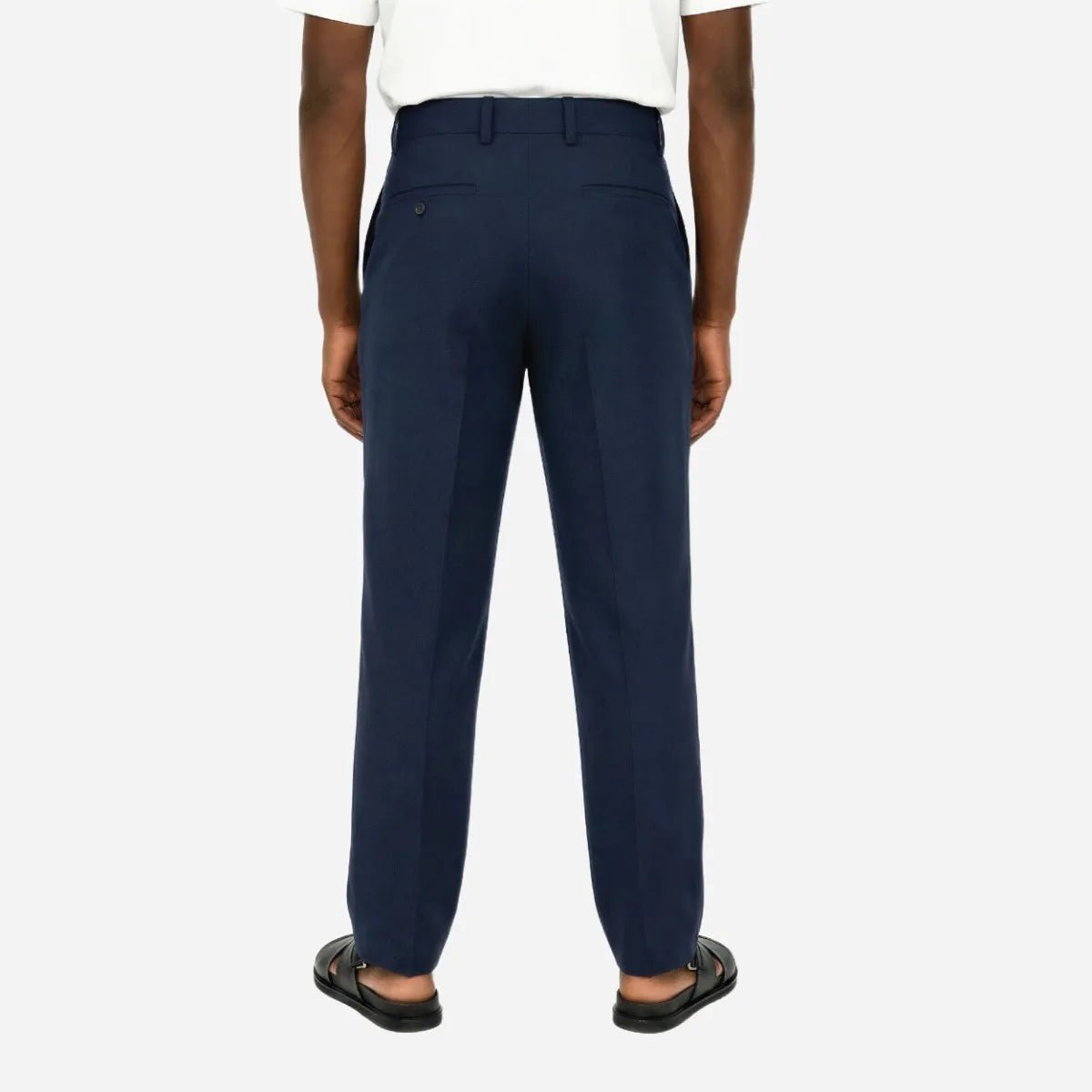 Brentwood Trouser Navy - Shazem - MENS FORMAL PANTS - BRENTWOOD