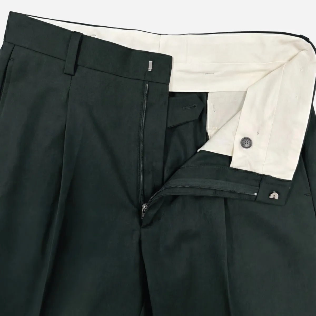 Brentwood Trouser Olive - Shazem - MENS FORMAL PANTS - BRENTWOOD