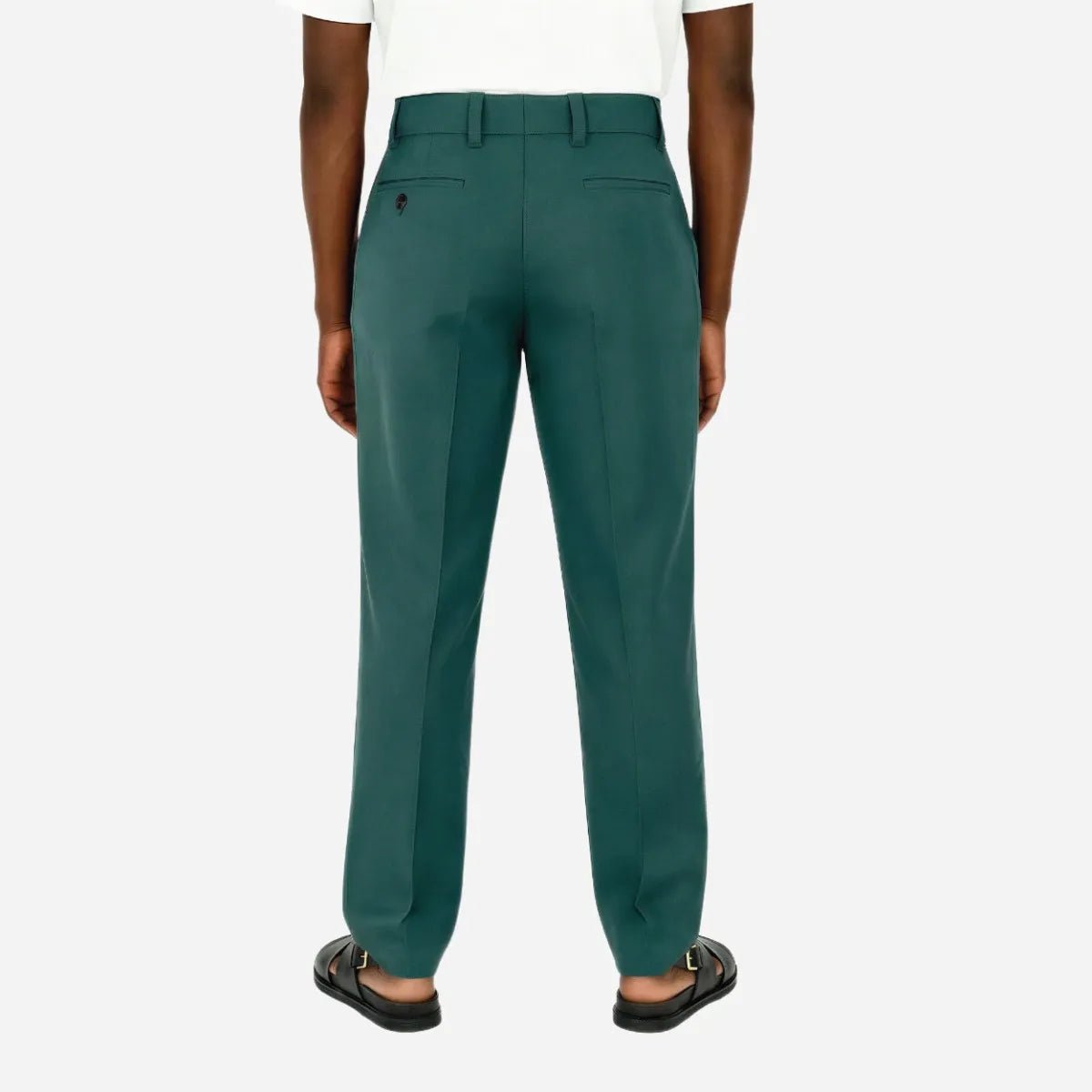 Brentwood Trouser Teal - Shazem - MENS FORMAL PANTS - BRENTWOOD